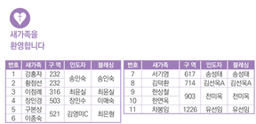 11/24 새가족명단