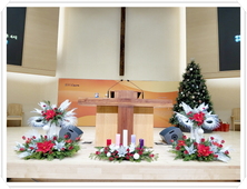 강단꽃꽂이(12.21)
